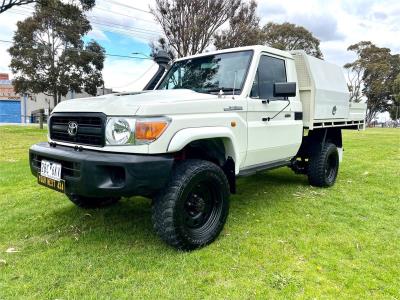 2018 TOYOTA LANDCRUISER WORKMATE (4x4) C/CHAS VDJ79R MY18 for sale in Outer East