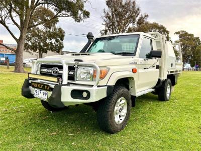 2018 TOYOTA LANDCRUISER GXL (4x4) C/CHAS VDJ79R for sale in Outer East