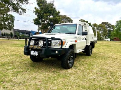 2018 TOYOTA LANDCRUISER GXL (4x4) C/CHAS VDJ79R for sale in Outer East