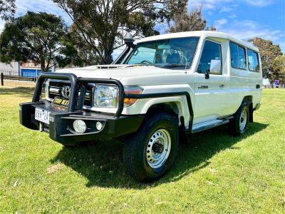 2018 TOYOTA LANDCRUISER GXL (4x4) 5 SEAT TROOPCARRIER VDJ78R for sale in Outer East