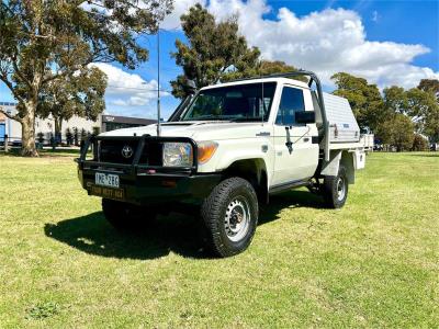 2013 TOYOTA LANDCRUISER WORKMATE (4x4) C/CHAS VDJ79R MY12 UPDATE for sale in Outer East