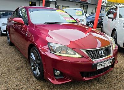 2011 Lexus IS IS350 F Sport Sedan GSE21R for sale in Blacktown