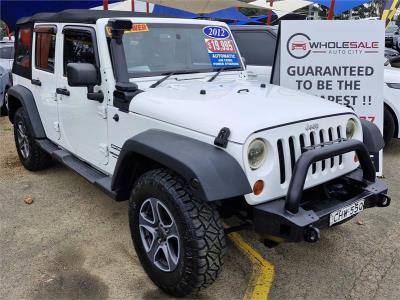 2012 Jeep Wrangler Unlimited Sport Softtop JK MY2013 for sale in Blacktown