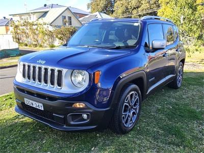 2016 JEEP RENEGADE LIMITED 4D WAGON BU for sale in Newcastle and Lake Macquarie