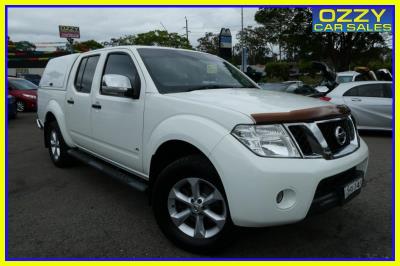 2012 NISSAN NAVARA ST-X 550 (4x4) DUAL CAB UTILITY D40 MY12 for sale in Sydney - Outer West and Blue Mtns.