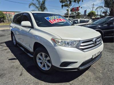 2013 TOYOTA KLUGER KX-R (FWD) 7 SEAT 4D WAGON GSU40R MY11 UPGRADE for sale in Sydney - Outer South West