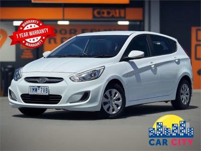 2016 Hyundai Accent Active Hatchback RB4 MY17 for sale in Melbourne - Outer East