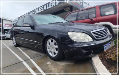 2001 MERCEDES-BENZ S320 4D SEDAN W220 for sale in South East