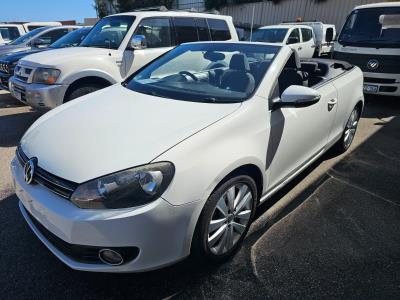 2012 VOLKSWAGEN GOLF 118 TSI 2D CABRIOLET 1C for sale in North West