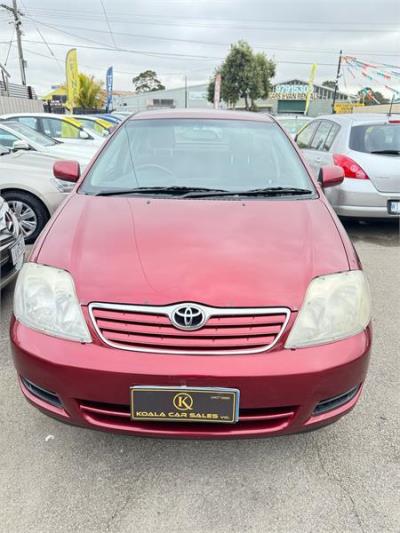 2005 TOYOTA COROLLA ASCENT SPORT 4D SEDAN ZZE122R for sale in Dandenong