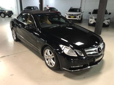 2012 MERCEDES-BENZ E250 CGI AVANTGARDE 2D CABRIOLET 207 MY11 for sale in Sydney - North Sydney and Hornsby