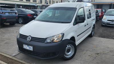 2013 VOLKSWAGEN CADDY MAXI TDI250 5D VAN 2K MY13 for sale in Footscray