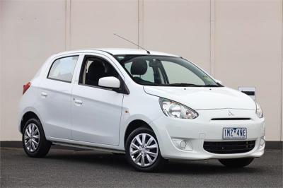 2013 Mitsubishi Mirage ES Hatchback LA MY14 for sale in Melbourne - Outer East