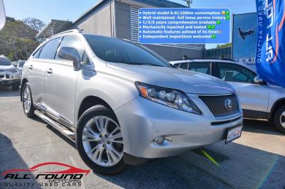 2010 LEXUS RX450h SPORTS LUXURY 4D WAGON GYL15R 11 UPGRADE for sale in Gold Coast