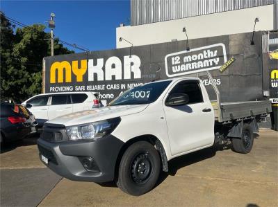 2017 TOYOTA HILUX WORKMATE C/CHAS GUN122R for sale in Newcastle and Lake Macquarie