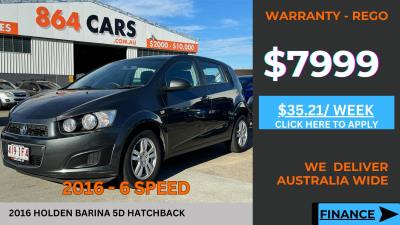 2016 HOLDEN BARINA CD 5D HATCHBACK TM MY16 for sale in Brisbane Inner City