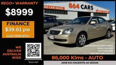 2008 KIA MAGENTIS LX 4D SEDAN MG for sale in Brisbane Inner City