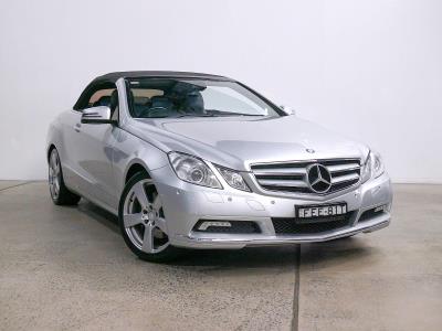 2010 MERCEDES-BENZ E350 AVANTGARDE 2D CABRIOLET 207 for sale in Petersham