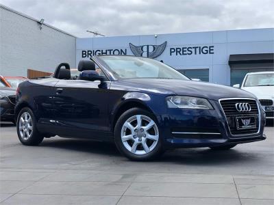 2012 AUDI A3 1.8 TFSI ATTRACTION 2D CABRIOLET 8P MY12 for sale in Melbourne - Inner South