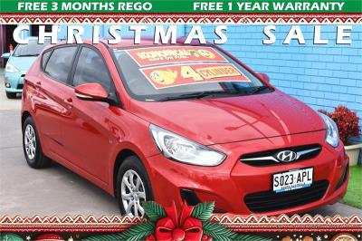 2011 Hyundai Accent Active Hatchback RB for sale in Adelaide - North