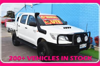 2013 Toyota Hilux SR Cab Chassis KUN26R MY12 for sale in Blair Athol