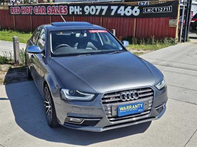 2012 AUDI A4 2.0 TFSI QUATTRO 4D SEDAN B8 (8K) MY13 for sale in Albion