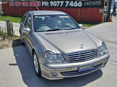 2005 MERCEDES-BENZ C200 KOMPRESSOR SPORT EDITION 4D SEDAN W203 for sale in Albion