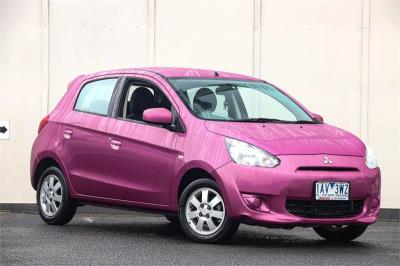 2013 Mitsubishi Mirage ES Hatchback LA MY14 for sale in Ringwood