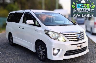 2012 TOYOTA ALPHARD HYBRID MINIVAN PEOPLE MOVER 4WD MINIVAN for sale in Brisbane West