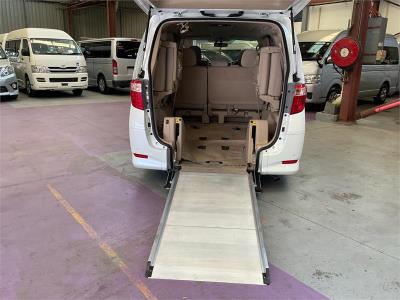 2010 TOYOTA ALPHARD CRUISE CONTROL, PARK ASSIST, WELCAB, AUTO REAR RAMP WELCAB MINIVAN for sale in Brisbane West