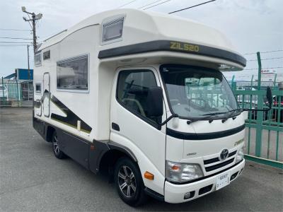 2014 TOYOTA CAMROAD CAMPERVAN RV, SHOWER TOILET, RECARO DRIVER SEAT , w/ FIAMMA AWNING TENT 4WD MOTORHOME 4WD GDY281 DIESEL for sale in Brisbane West