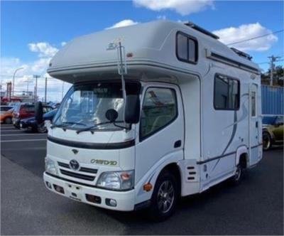 2012 TOYOTA CAMROAD CAMPERVAN, MOTORHOME, RV, FINANCE AVAILABLE , COMES w/ TOILET, STORAGE and SOLAR SET-UP MOTORHOME KDY231 DIESEL for sale in Brisbane West
