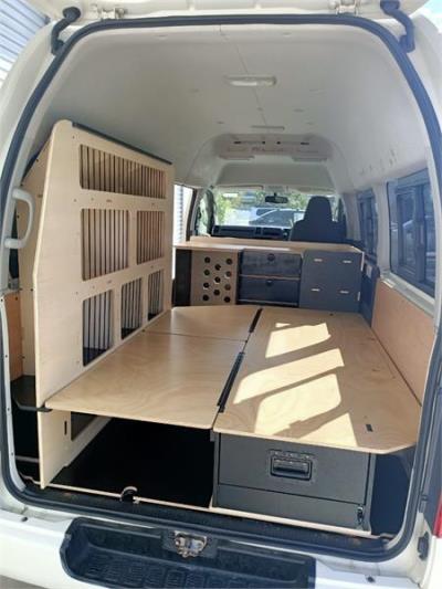 2014 TOYOTA HIACE DX PETROL FITTED CAMPERVAN HIGH ROOF TRH200 for sale in Brisbane West