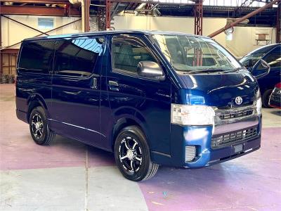 2017 TOYOTA HIACE VAN DX LWB DIESEL 5-SP MANUAL UPGRADED ALLOY WHEELS AND HEAD UNIT LOW ROOF KDH201 GL for sale in Brisbane West