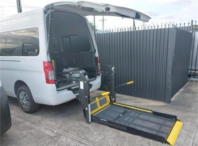 2015 NISSAN NV350 WELCAB, UPGRADED 362Kg BRAUN HEAVY DUTY LIFT, w/ Q'STRAINS RESTRAINTS, DISABILITY-FRIENDLY CARAVAN HIGH ROOF E26 for sale in Brisbane West