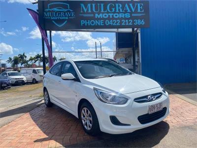 2012 HYUNDAI ACCENT ACTIVE 4D SEDAN RB for sale in Cairns