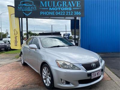 2010 LEXUS IS250 SPORTS LUXURY 4D SEDAN GSE20R 09 UPGRADE for sale in Cairns