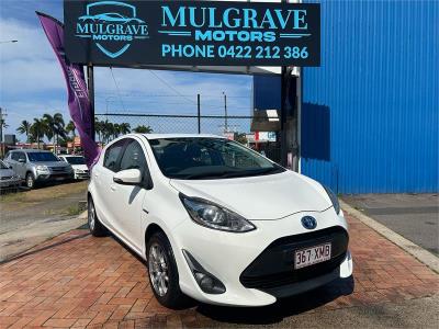 2017 TOYOTA PRIUS-C HYBRID 5D HATCHBACK NHP10R MY15 for sale in Cairns