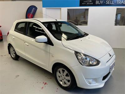 2013 Mitsubishi Mirage ES Hatchback LA MY14 for sale in Wangara