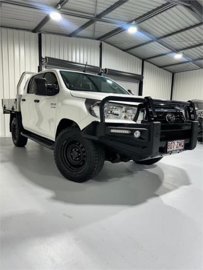 2019 TOYOTA HILUX SR (4x4) DOUBLE C/CHAS GUN126R MY19 for sale in Mackay