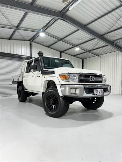 2020 TOYOTA LANDCRUISER GXL (4x4) DOUBLE C/CHAS VDJ79R for sale in Mackay