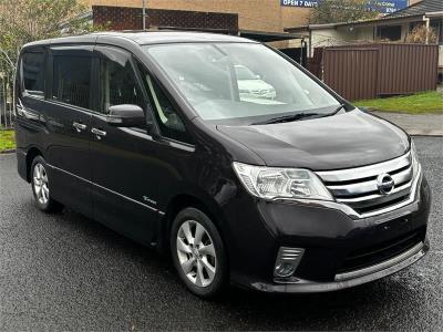 2013 NISSAN SERENA HIGHWAY STAR G (HYBRID) 4D WAGON C26 for sale in Inner South West