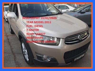 2011 HOLDEN CAPTIVA 7 LX (4x4) 4D WAGON CG SERIES II for sale in Inner South West