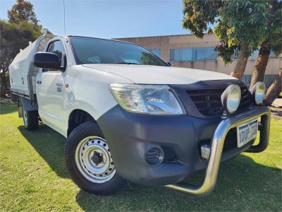 2011 TOYOTA HILUX WORKMATE C/CHAS TGN16R MY12 for sale in Wangara