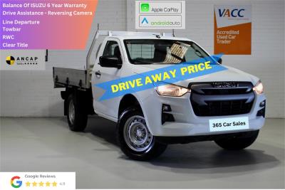 2021 Isuzu D-MAX SX High Ride Cab Chassis RG MY21 for sale in Melbourne - Inner South