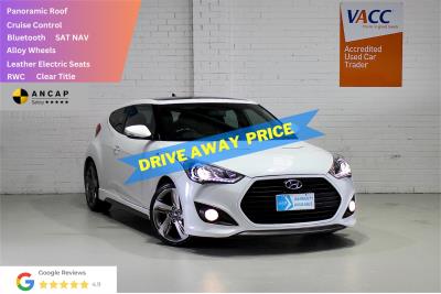 2014 Hyundai Veloster SR Turbo Hatchback FS3 for sale in Melbourne - Inner South