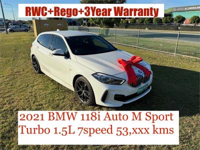 2021 BMW 1 18i M SPORT 5D HATCHBACK F40 for sale in Brisbane South