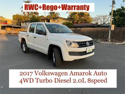 2017 VOLKSWAGEN AMAROK TDI420 CORE EDITION (4x4) DUAL CAB UTILITY 2H MY17 for sale in Brisbane South