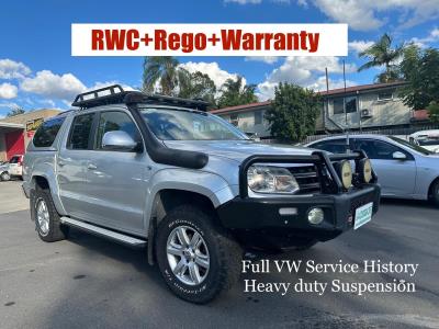 2015 VOLKSWAGEN AMAROK TDI400 HIGHLINE (4x4) DUAL CAB UTILITY 2H MY16 for sale in Brisbane South