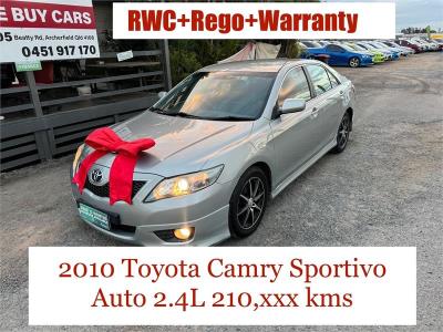 2010 TOYOTA CAMRY SPORTIVO 4D SEDAN ACV40R 09 UPGRADE for sale in Brisbane South